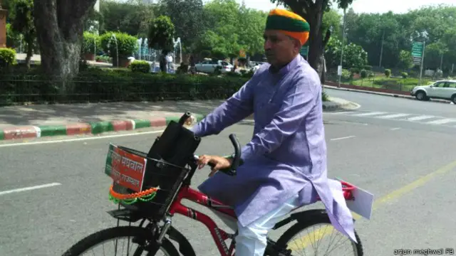 भाजपा सांसद अर्जुन मेघवाल.