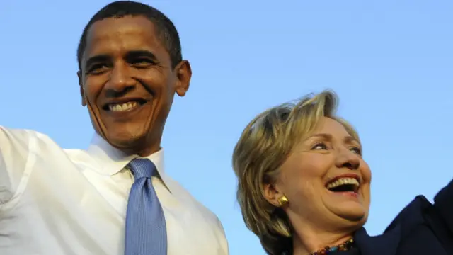 Клінтон та Обама