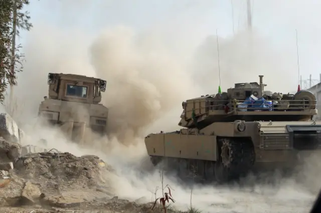 Бои на улицах Рамади