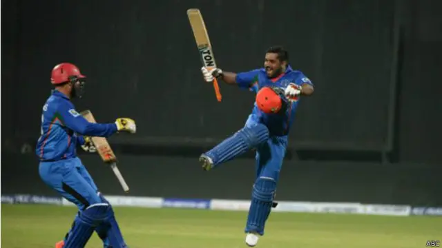 شهزاد محمدی ۱۳۱ امتیاز برای تیم افغانستان کسب کرد