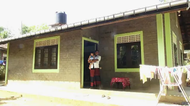 සෝමදාස සුනාමියෙන් පසු ජීවත් වන නිවස