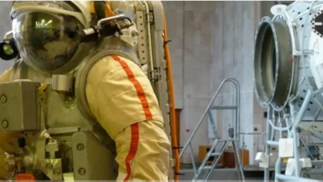 俄罗斯星城宇航员培训设施（图片来源：BBC)