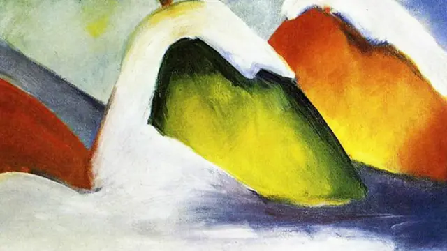 Фрагмент картины Франца Марка