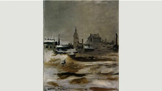 Эдуард Мане "Эффект снега в Пети-Монруж"