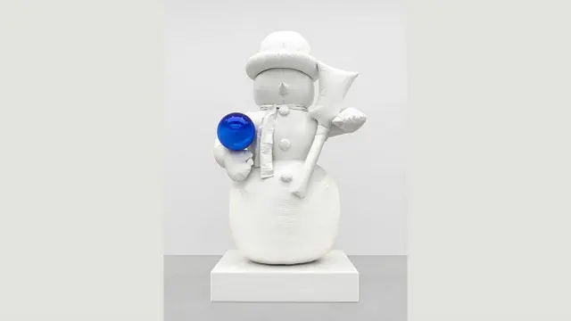 Джефф Кунс "Снеговик"