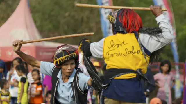 Ритуал вызывания дождя в Индонезии