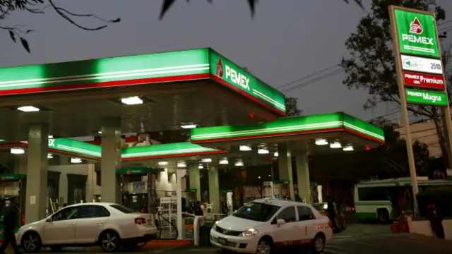 Gasolinera de Pemex