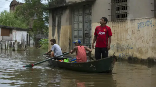 Las inundaciones en la provincia argentina de Entre Ríos también se han asociado a El Niño.