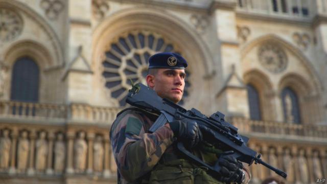 В Париже существенно усилили меры безопасности