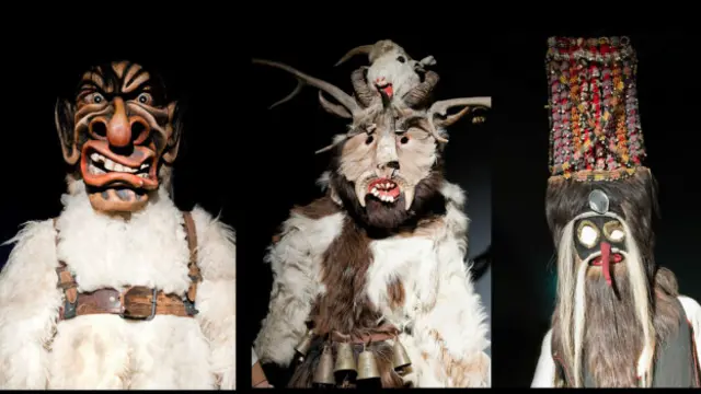 欧洲面具万花筒。（图片来源：Rudolf Abraham）