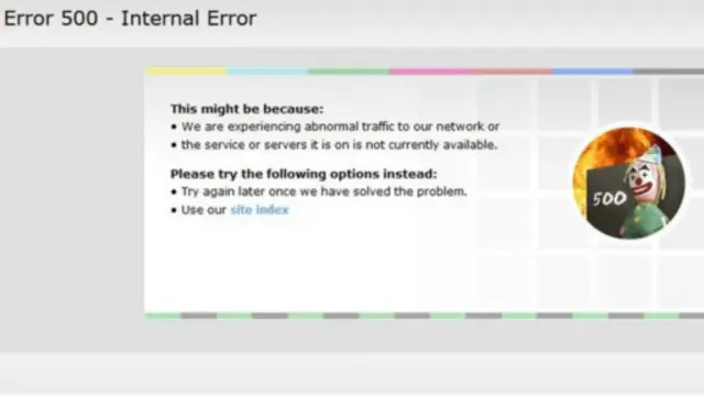 许多用户本周四(12月31日)上午无法正常访问BBC网站