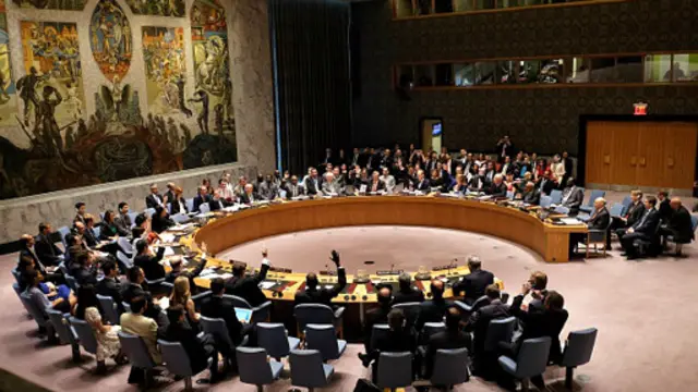 د شمالي کوریا د "هایدوجني بم ازمایښت" وروسته د ملګرو ملتونو امنیت شورا د چهارشنبې په ورځ د امریکا، جاپان او جنوبي کوریا په غوښتنه بیړنۍ غونډه وکړه.