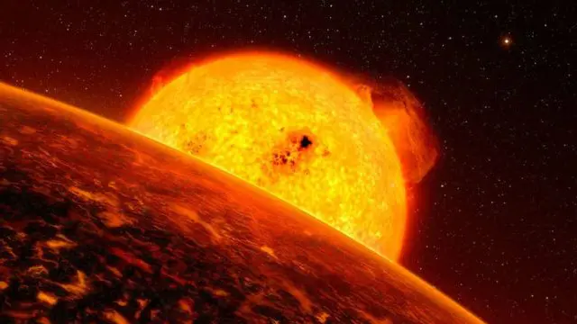 أول كوكب عملاق مشابه لكوكب الأرض تم تحديده خارج المجموعة الشمسية 