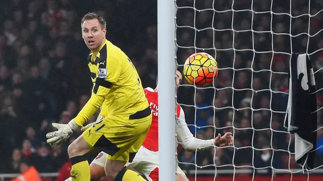 هدف الفوز لأرسنال على نيوكاسل