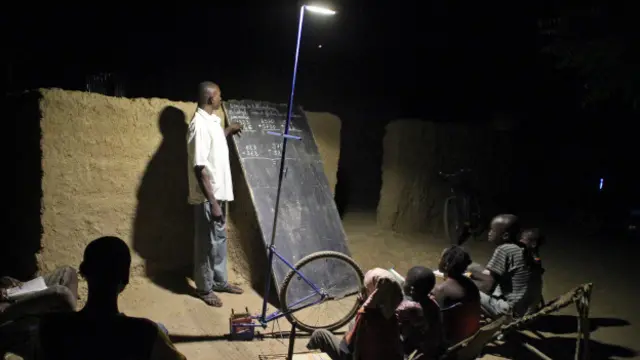 Lámpara mobil solar