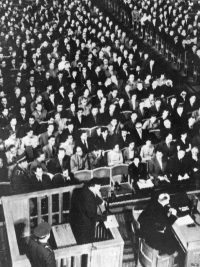 На процессе в Москве