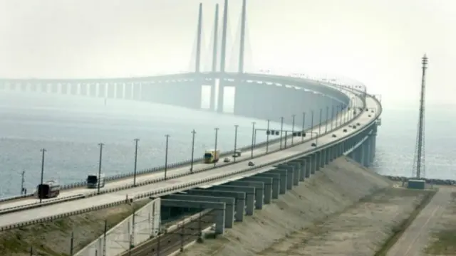 Oresund köprüsünden her gün binlerce kişi geçiyor.