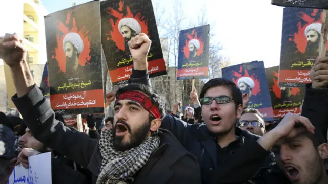 Protesta contra Arabia Saudita