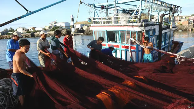 Ngư dân ở Quảng Ngãi, Lý Sơn thường gặp phải tàu nước ngoài khi đánh bắt trên vùng biển thềm lục địa Việt Nam