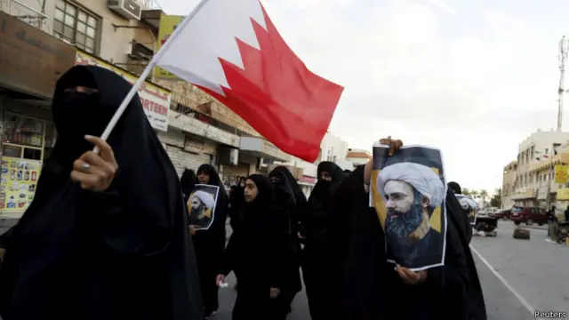 Bahreyn'de çoğunluktaki Şiiler, Suudi Arabistan'ı protesto eden gösteriler düzenlemişti.