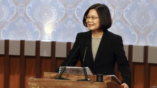 民进党总统候选人：蔡英文