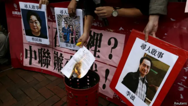 銅鑼灣書店事件示威活動