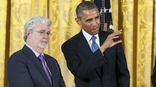 george lucas barack obama