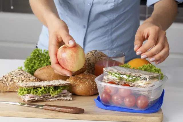 коробка с едой