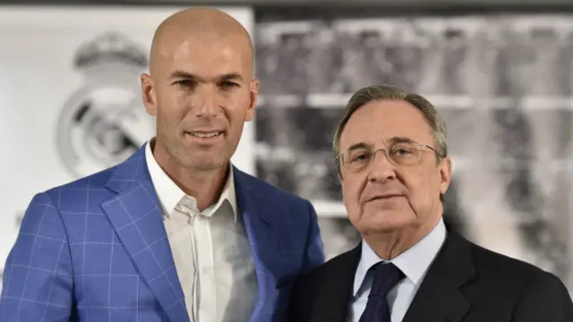 Зидан работал с молодежной командой "Реала"