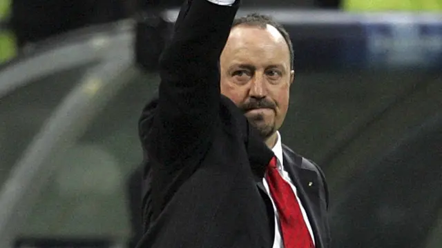 رافیل بینٹیز صرف سات ماہ تک اس عہدے پر فرائض سرانجام دے سکے