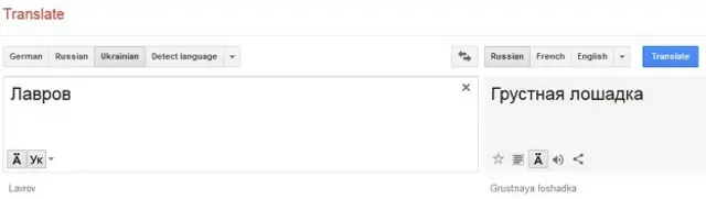 Лавров перевод
