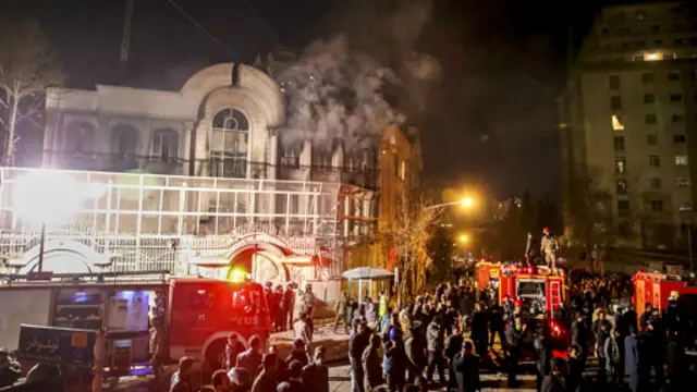 به گفته معاون وزارت کشور حمله به سفارت عربستان از خارج هدایت می‌شده است