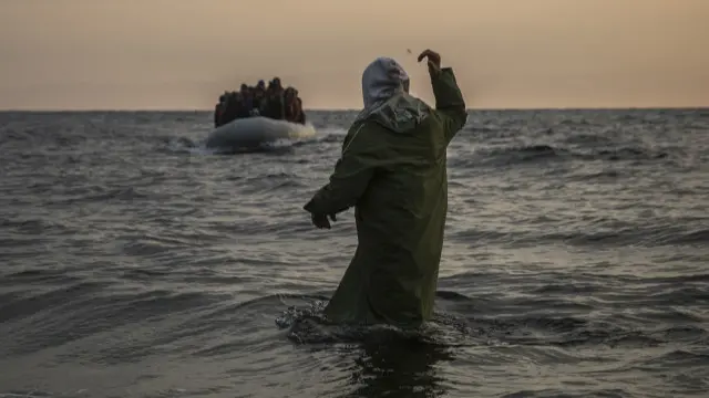 Migran di Laut Aegea