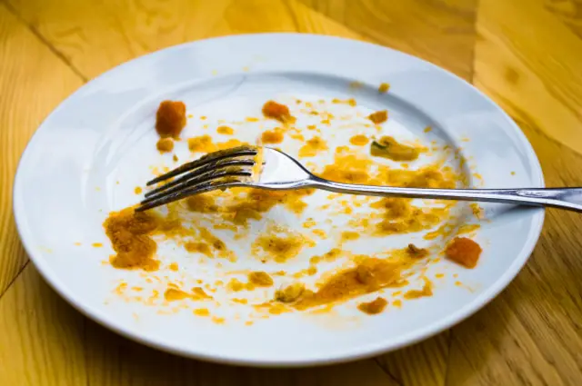 Пустая тарелка