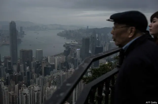 En la carta Lee dice, supuestamente, que se fue de Hong Kong a China.