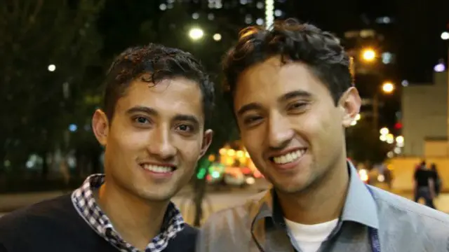 William (à esq.) e Jorge. Foto: Natalio Cosoy