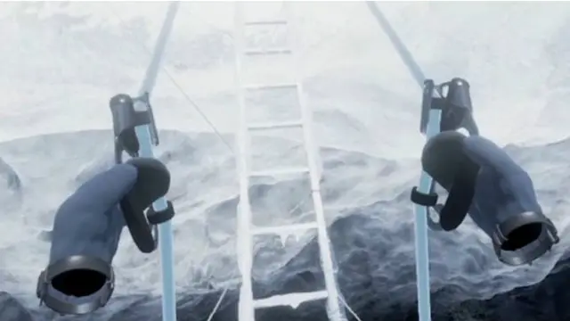 La periodista se sintió igual que si hubiera conquistado el Everest.