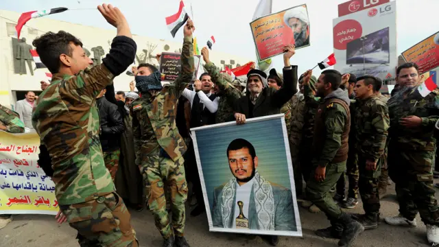 Unjuk rasa di Baghdad