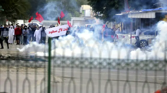 Unjuk rasa di Bahrain