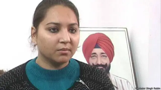 एसपी सलविंदर सिंह की बेटी