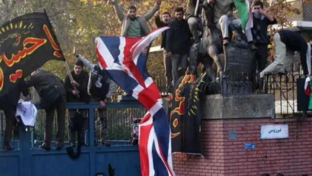 حمله به سفارت بریتانیا