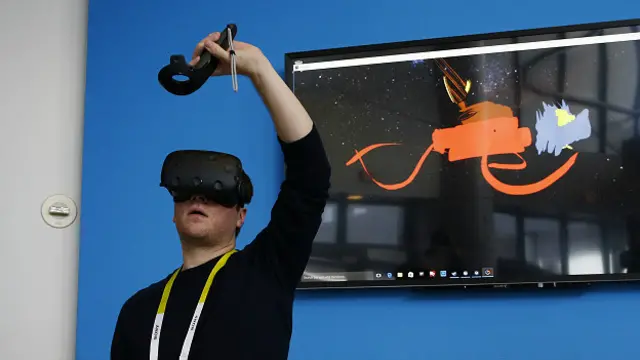 Los dispositivos de realidad virtual están teniendo mucho éxito en la feria de tecnología CES 2016.