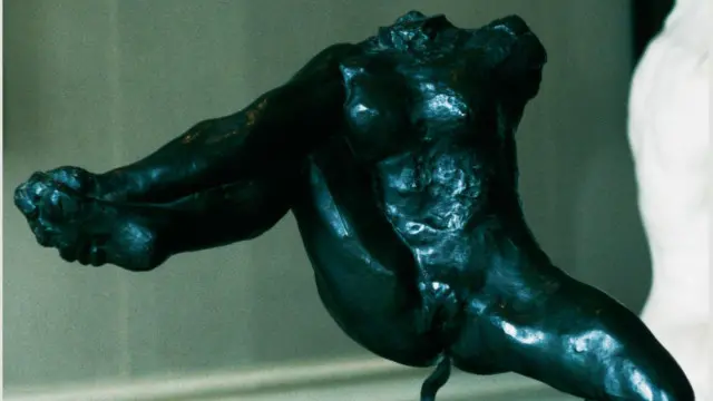 Patung Iris, Messenger of the Gods yang menunjukkan keingintahuan Rodin tentang seksualitas perempuan.