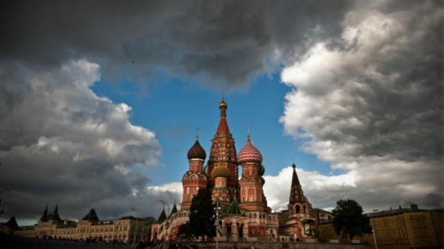 绚丽辉煌的莫斯科圣巴索大教堂（St. Basil's Cathedral ）