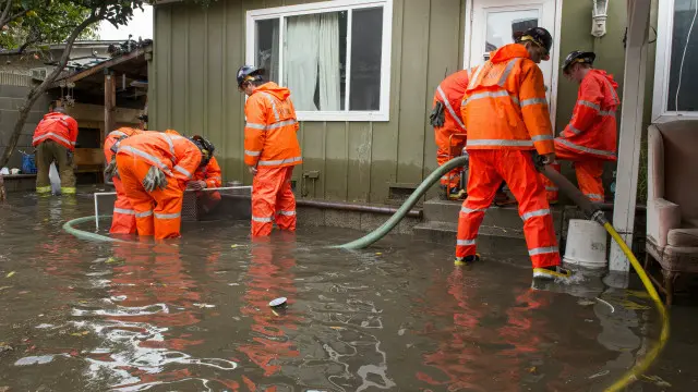 Bomberos en California