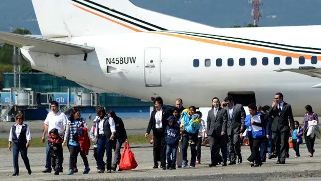 Guatemaltecos deportados