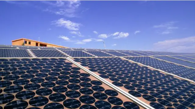 Una planta desalinizadora