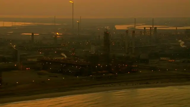 campo de petróleo saudita