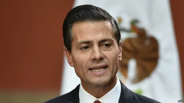 Presidente de México Enrique Peña Nieto