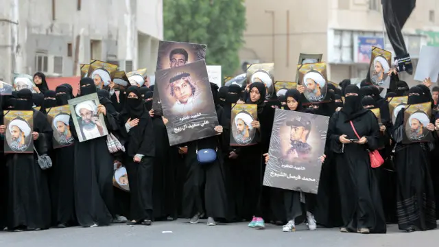 شیخ نمر کے بیٹے نے انگریزی زبان میں اپیل کی